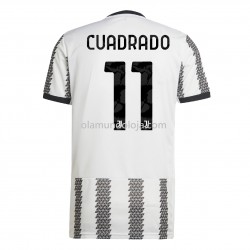 Camisola Juventus Cuadrado 11 Equipamento Primeiro 2022-2023 Manga Corta
